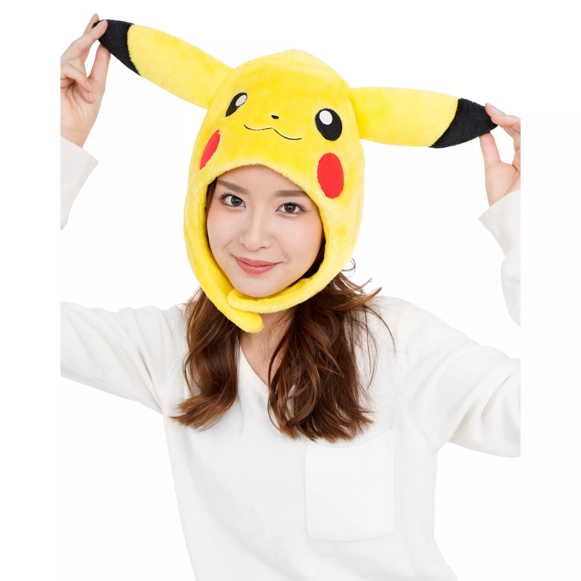 3D Pikachu Knit Hat - Pokémon at Spirit Halloween