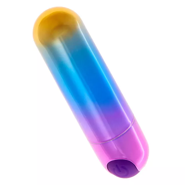 Color Love 10-Function Rechargeable Waterproof Bullet Vibrator 3.1 Inch - Hott Love at Spencer's