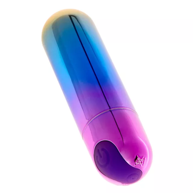 Color Love 10-Function Rechargeable Waterproof Bullet Vibrator 3.1 Inch - Hott Love at Spencer's