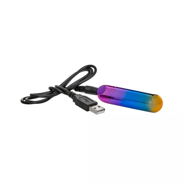 Color Love 10-Function Rechargeable Waterproof Bullet Vibrator 3.1 Inch - Hott Love at Spencer's