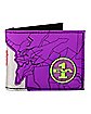 Purple Neon Genesis Evangelion Bifold Wallet