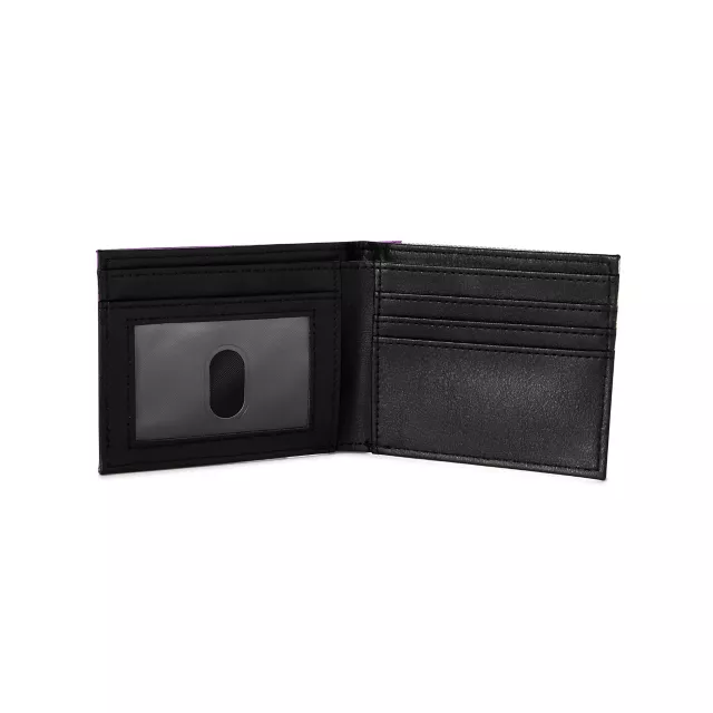 Purple Neon Genesis Evangelion Bifold Wallet at Spencer's