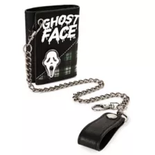 Ghost Face Chain Wallet at Spencer's