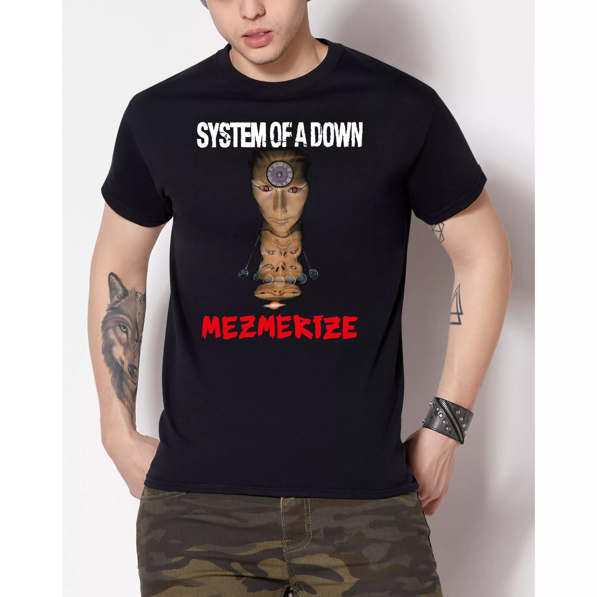 System of the Down Mezmerize T Shirt at Spencer's