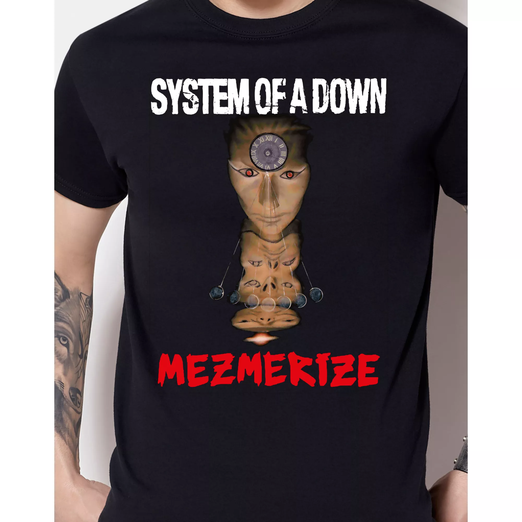 System of the Down Mezmerize T Shirt at Spencer's