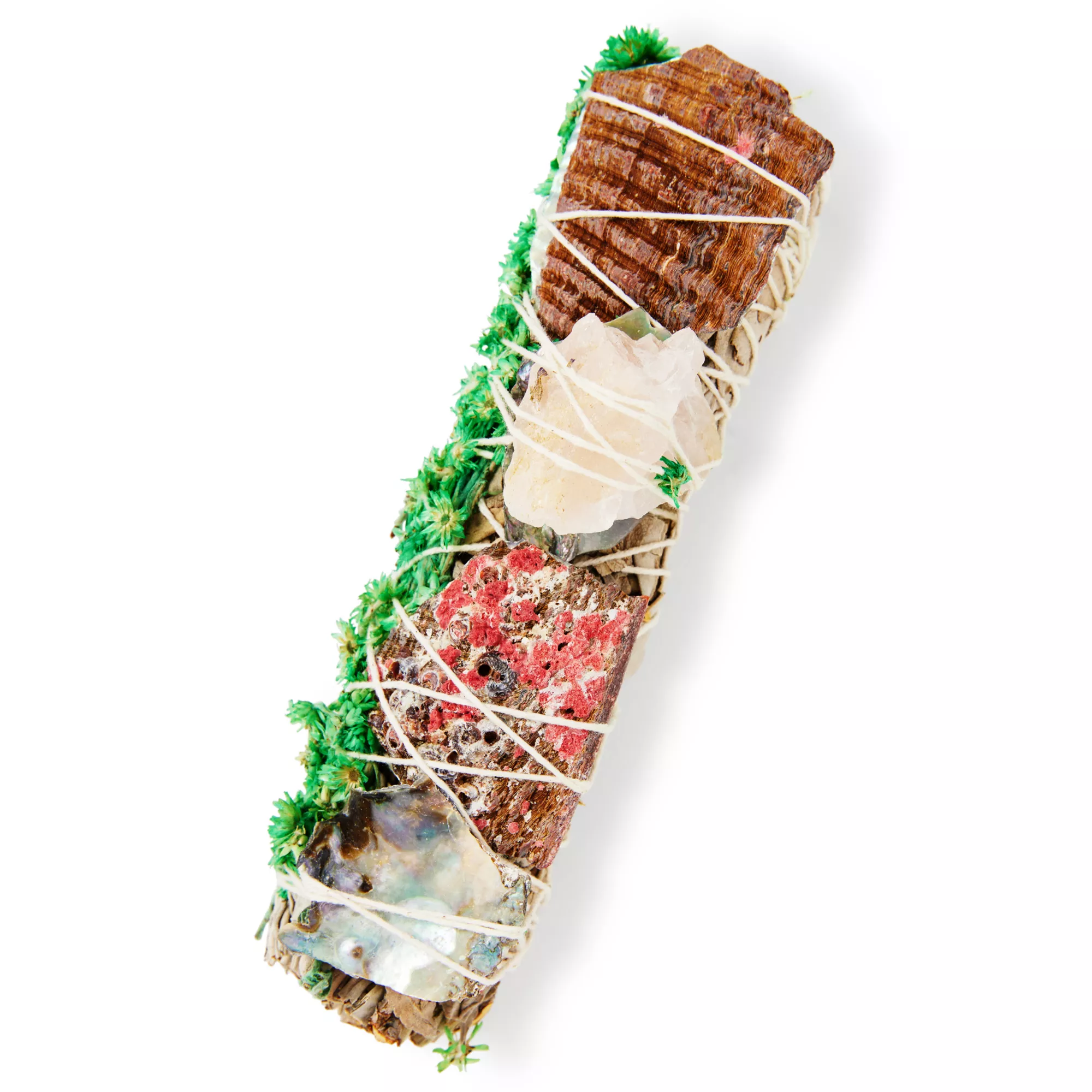 Juniper and Rose Quartz Ritual Sage Wand at Spencer's