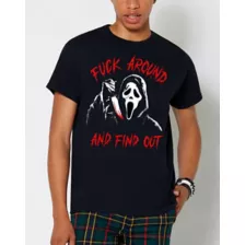 Ghost Face Fuck Around and Find Out T Shirt at Spencer's