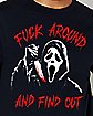 F Around and Find Out T Shirt - Ghost Face