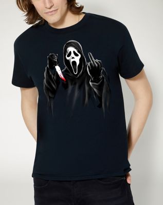  Funny Ghost Face Shirt - Spooky Halloween Ghost Face Costume T- Shirt : Clothing, Shoes & Jewelry