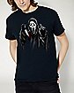 Ghost Face Middle Finger T Shirt