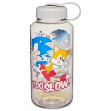 Sonic and Tails Too Slow Water Bottle - Sonic the Hedgehog at Spencer's