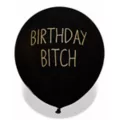 Black Birthday Bitch Balloons - 15 Pack at Spencer's