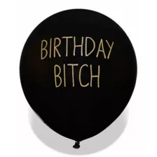 Black Birthday Bitch Balloons - 15 Pack at Spencer's