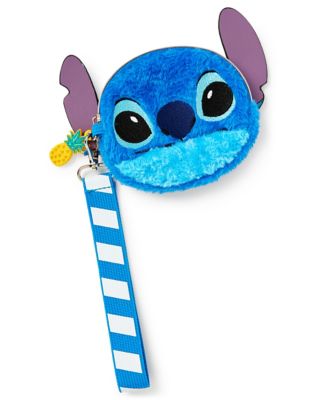 Disney Parks Stitch Coin Purse Silicone Keychain