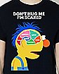 Don't Hug Me I'm Scared Brain T Shirt