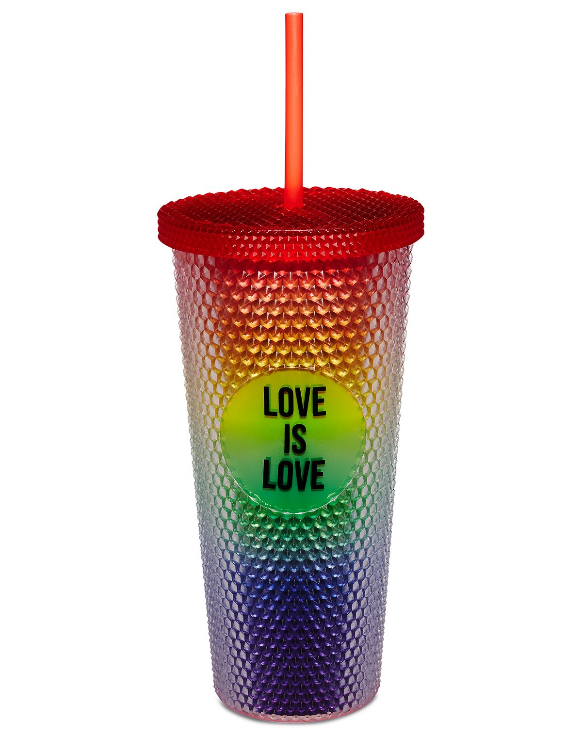 Pride Love is Love Cup with Straw – 24 oz.