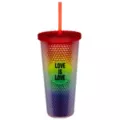 Pride Love is Love Cup with Straw - 24 oz. at Spencer's