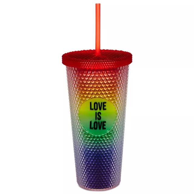 Pride Love is Love Cup with Straw - 24 oz. at Spencer's