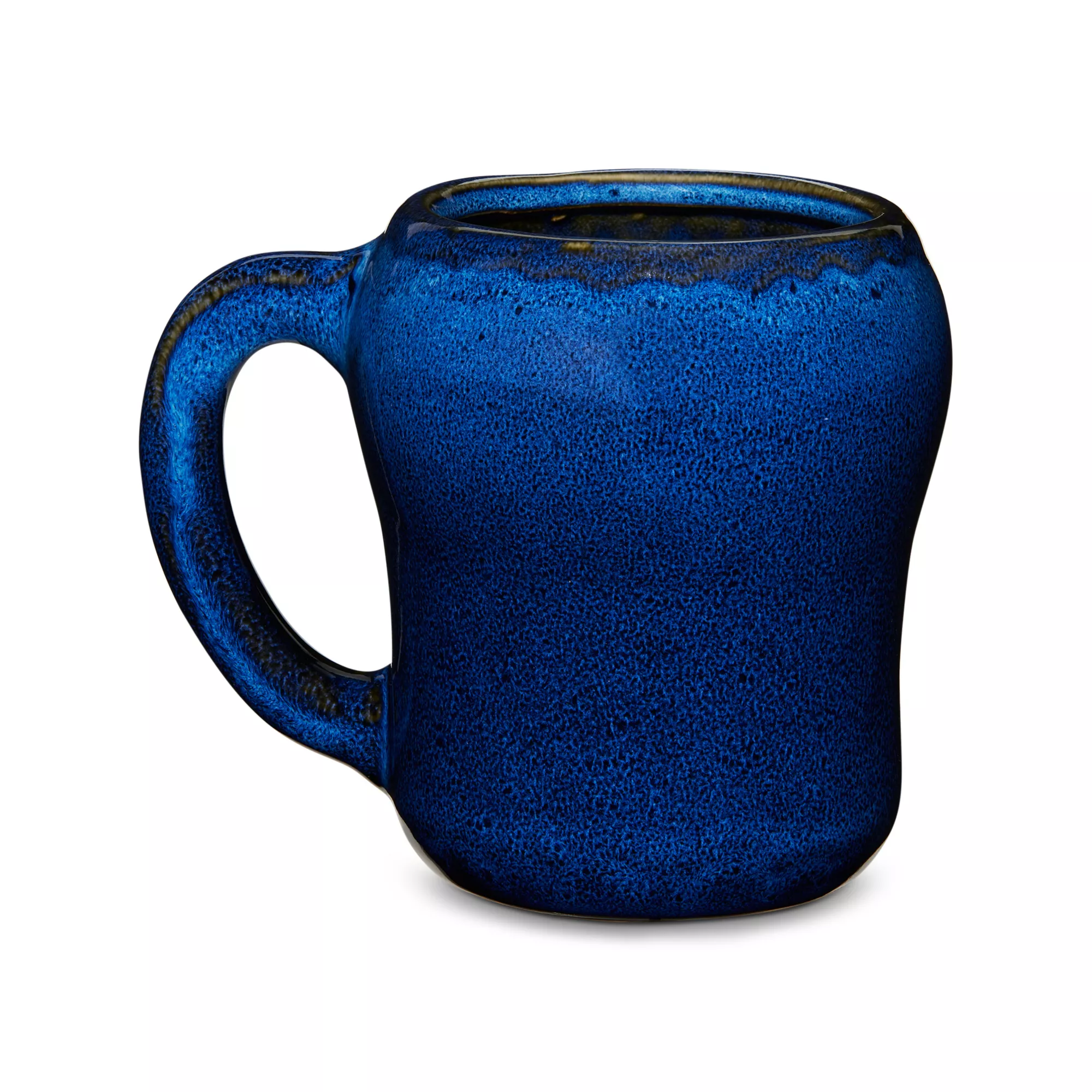 Blue Death Moth Molded Coffee Mug - 18 oz.