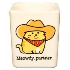Meowdy Partner Shot Glass - 3 oz. at Spencer's