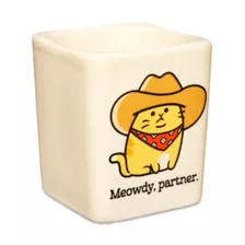Meowdy Partner Shot Glass - 3 oz. at Spencer's