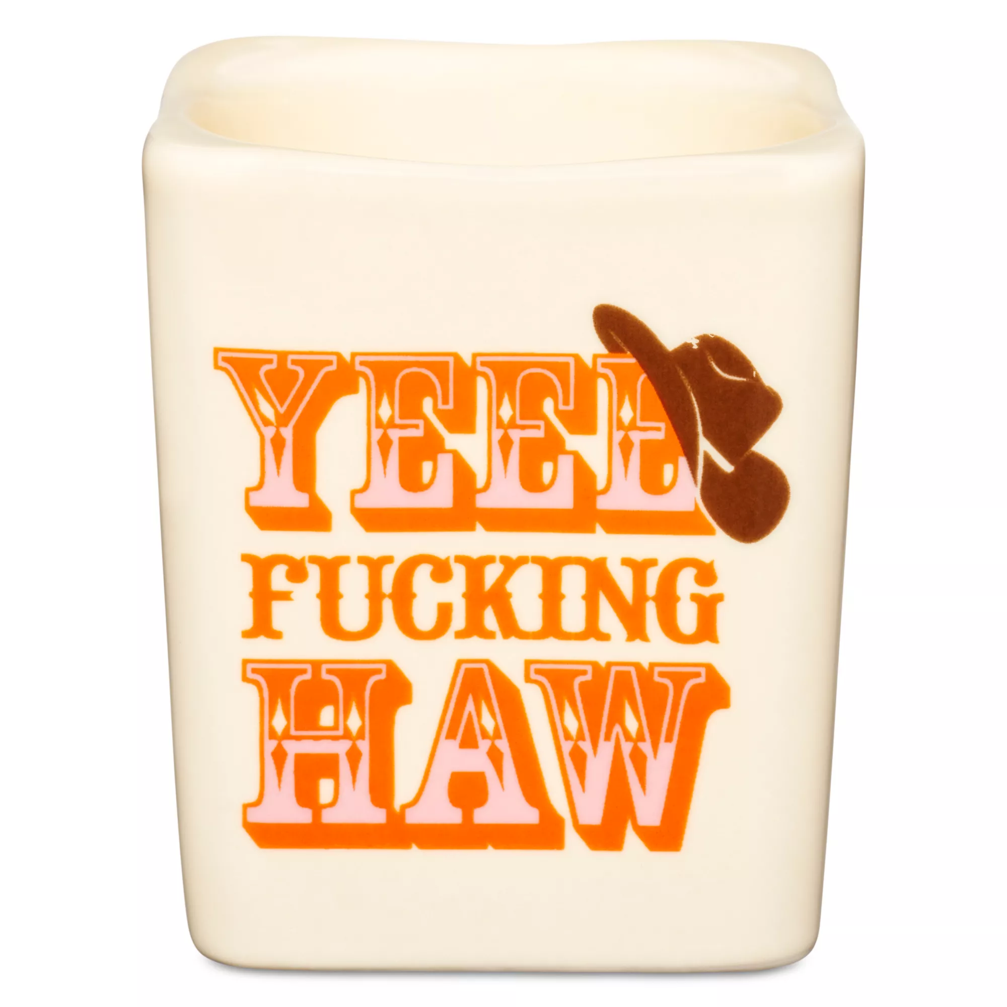 Yee Fucking Haw Shot Glass - 3 oz. at Spencer's
