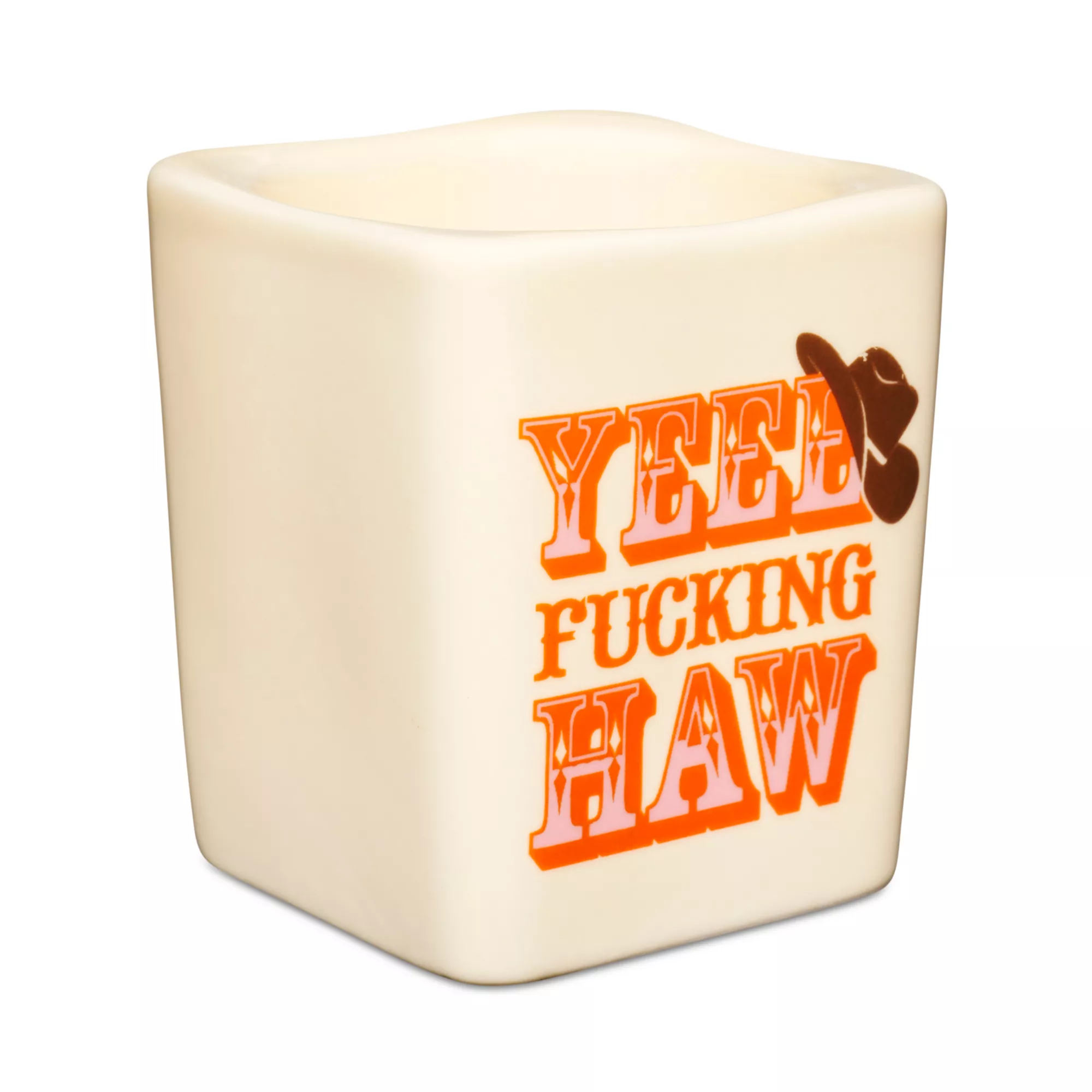 Yee Fucking Haw Shot Glass - 3 oz. at Spencer's