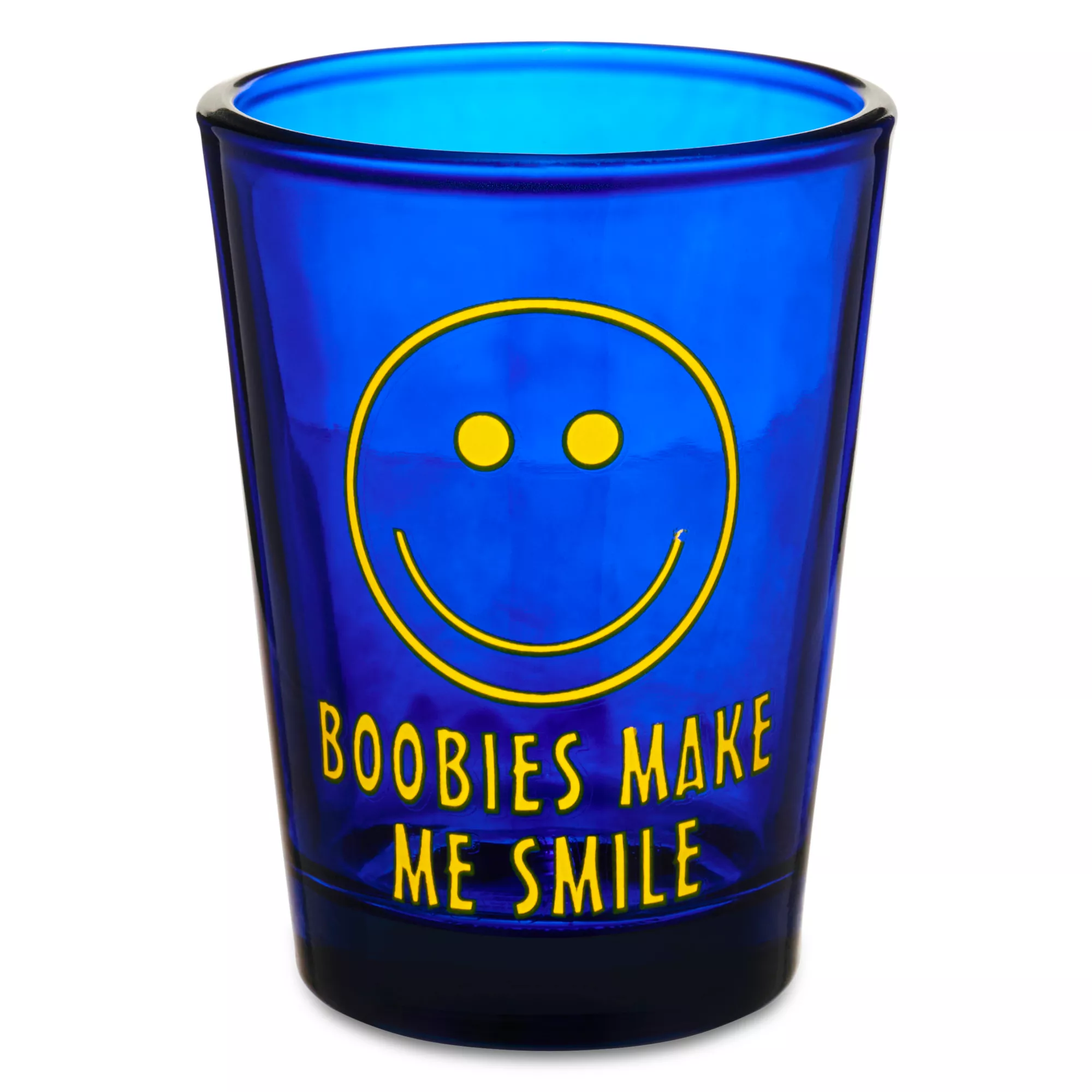 Boobies Make Me Smile Shot Glass - 1.8 oz. at Spencer's