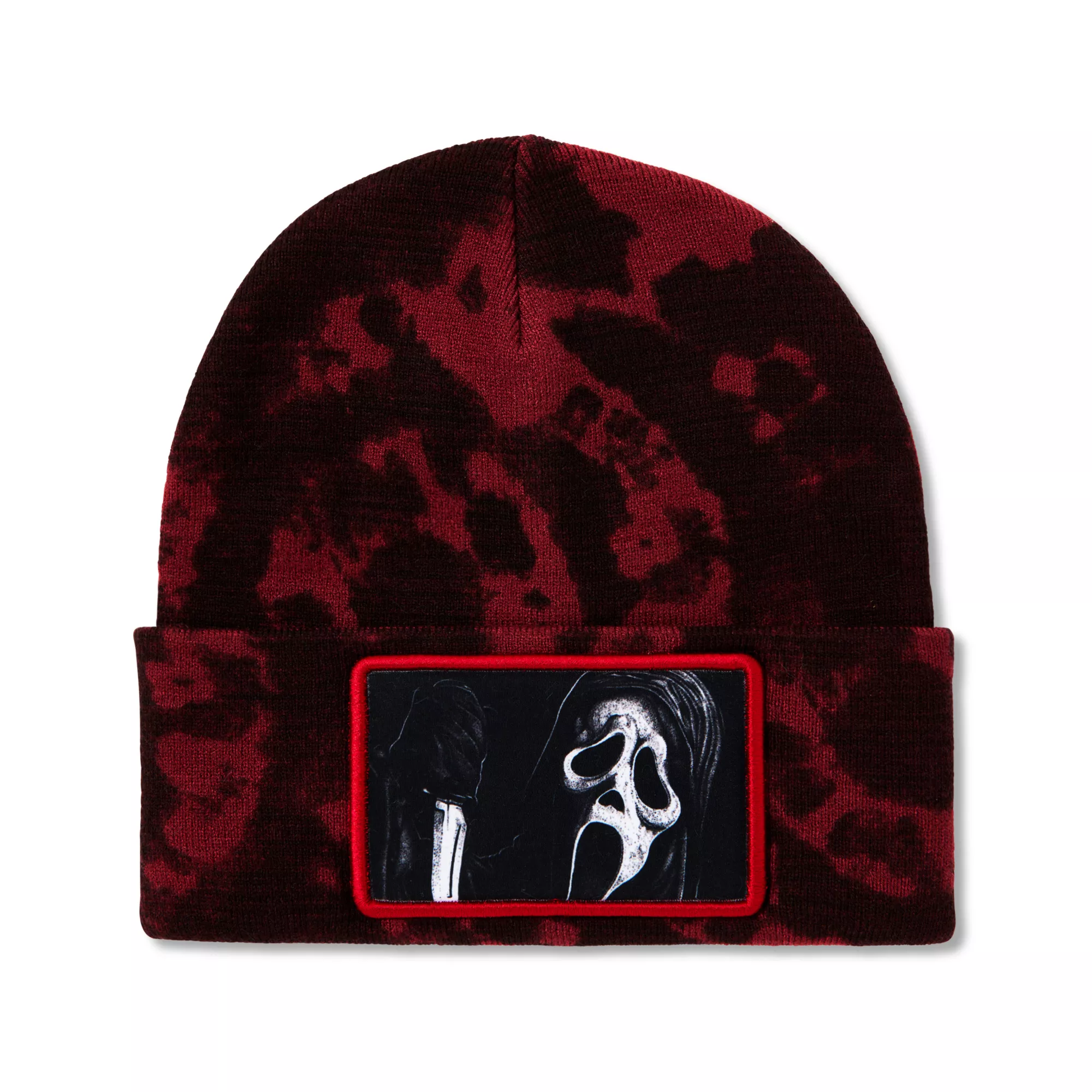 Ghost Face Knit Hat at Spencer's