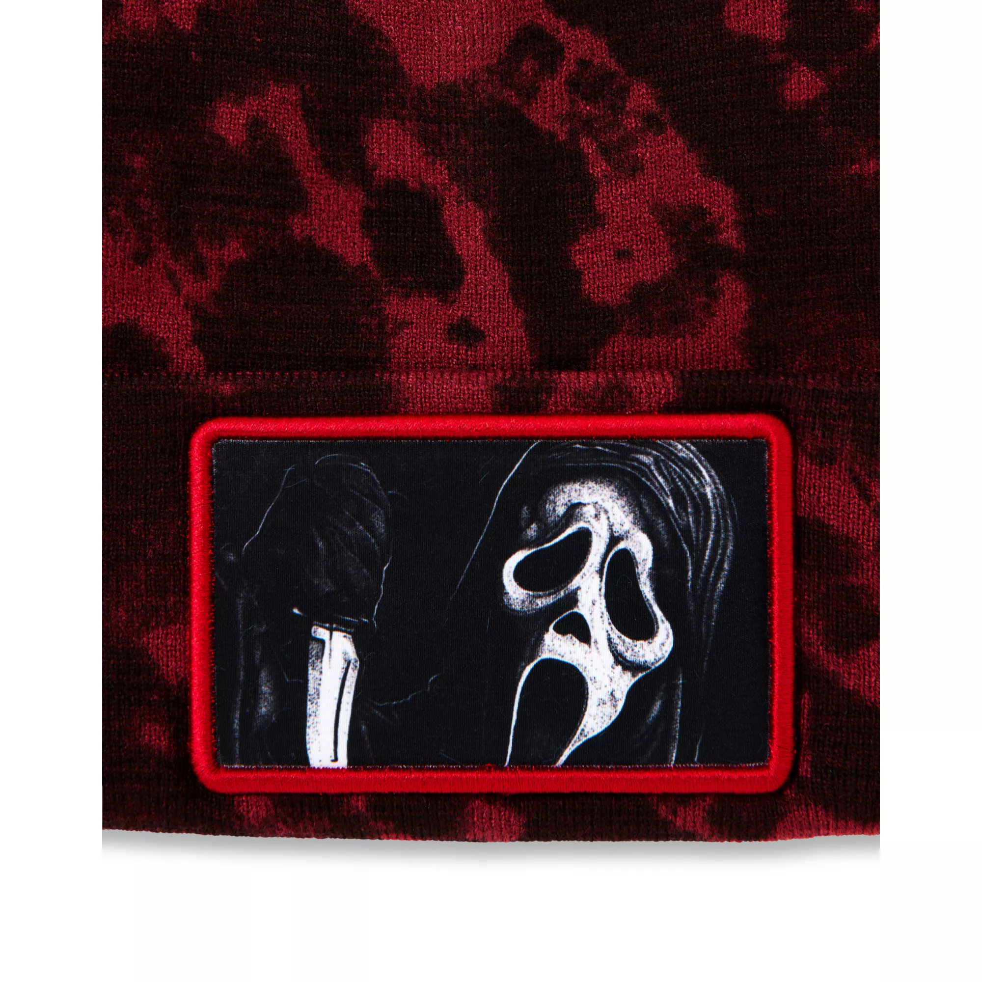 Ghost Face Knit Hat at Spencer's