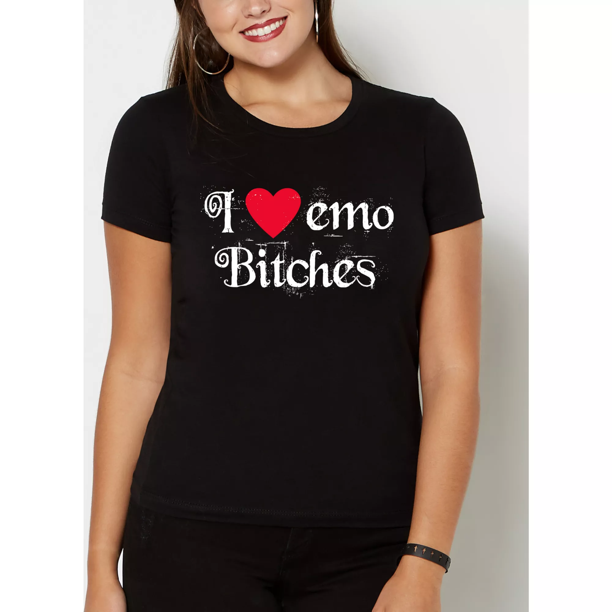 I Heart Emo Bitches T Shirt