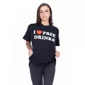 I Heart Free Drinks T Shirt - Danny Duncan at Spencer's