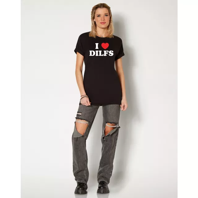 I Heart DILFs T Shirt - Danny Duncan at Spencer's