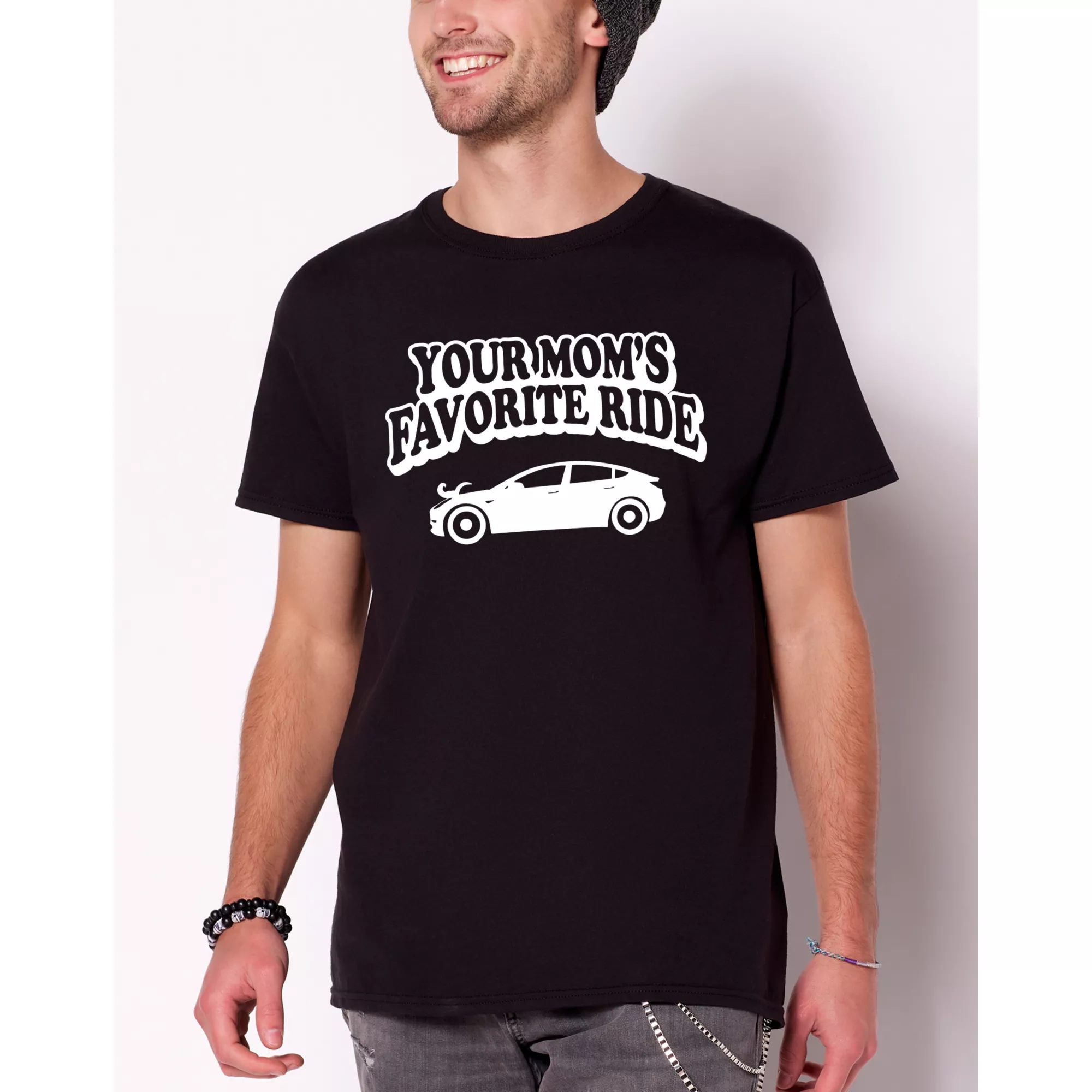 Your Mom's Favorite Ride T Shirt - Danny Duncan at Spencer's