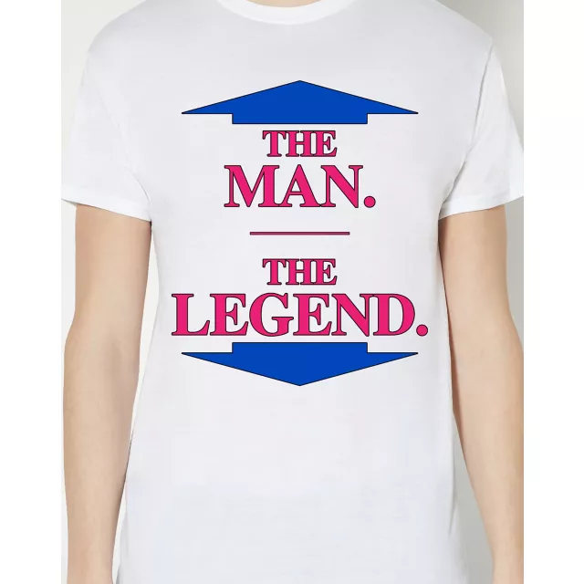 The Man and The Legend T Shirt - Danny Duncan at Spencer's