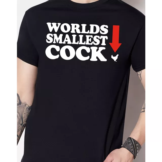 World's Smallest Cock T Shirt - Danny Duncan at Spencer's