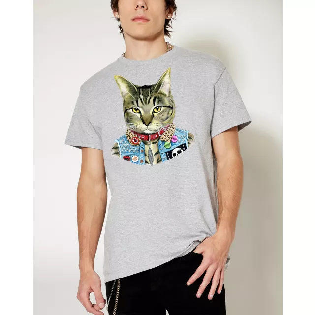 Punk Cat T Shirt - Berkley Ill at Spencer's
