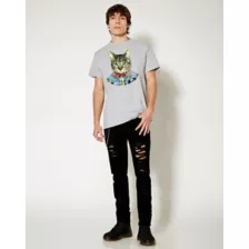 Punk Cat T Shirt - Berkley Ill at Spencer's