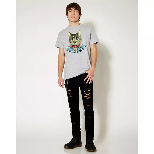 Punk Cat T Shirt - Berkley Ill at Spencer's