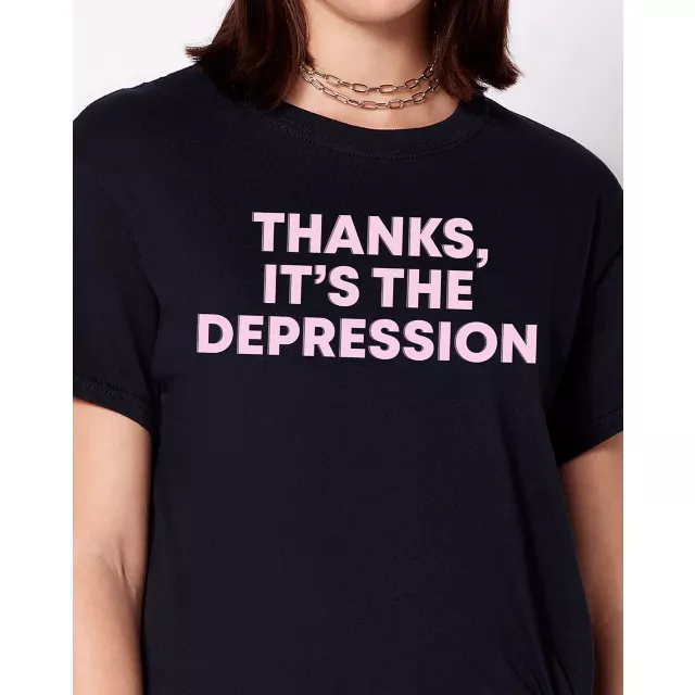 It's the Depression T Shirt - Jessica Amber at Spencer's