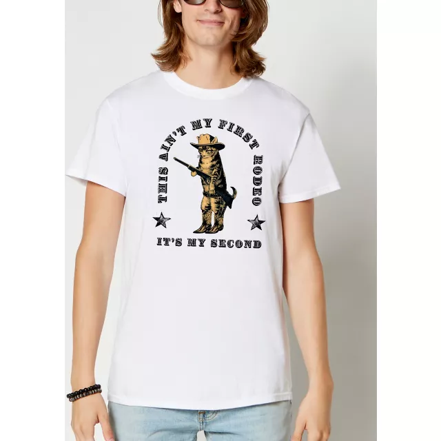Ain't My First Rodeo T Shirt - Nate Hissong at Spencer's