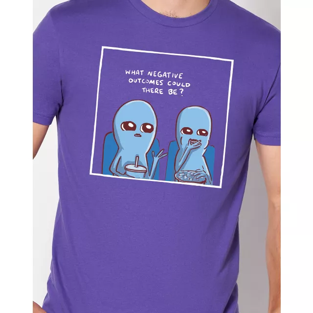 Negative Outcomes T Shirt - Nathan W. Pyle at Spencer's