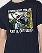 I know What You Are Twilight T Shirt