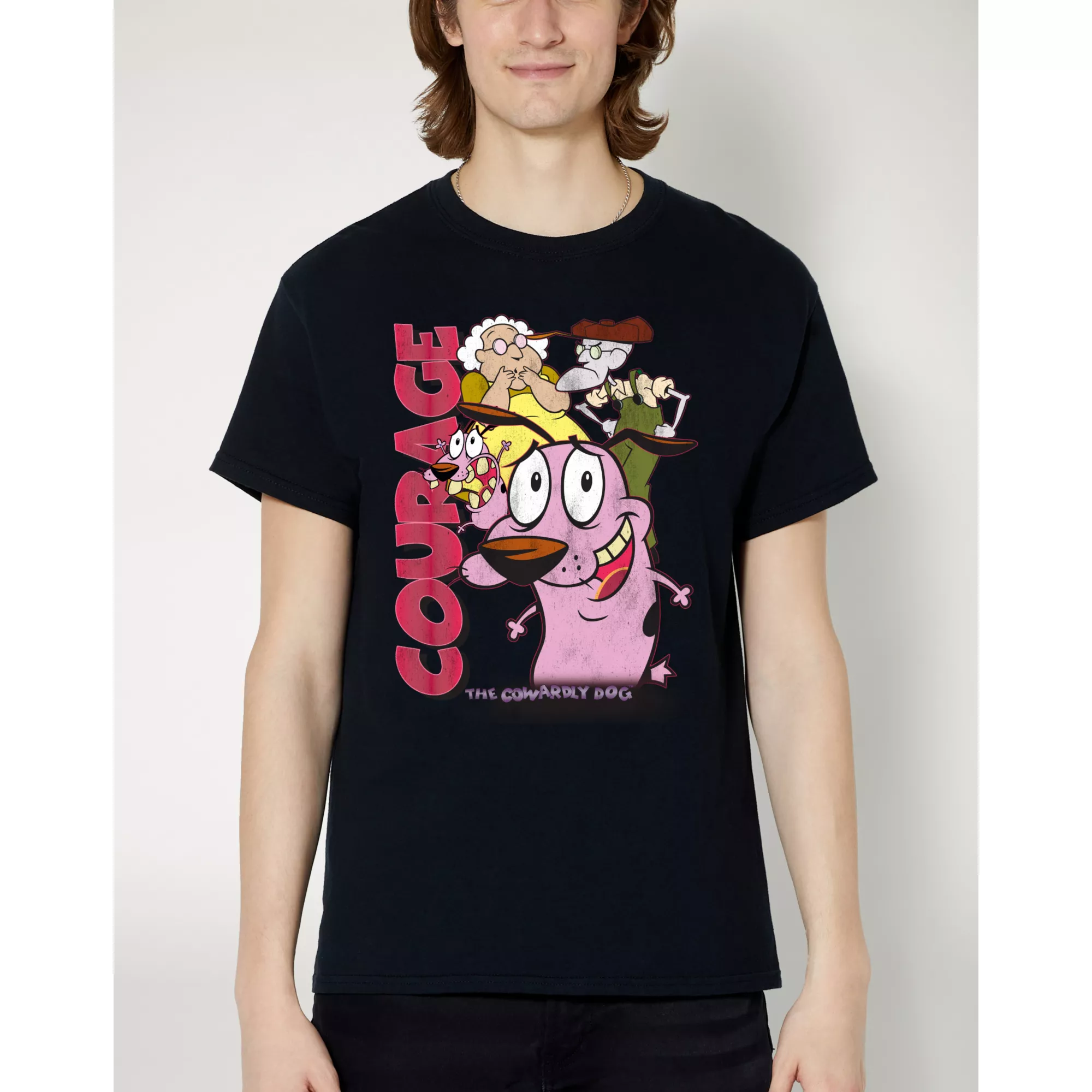 Courage the Cowardly Dog Bootleg T Shirt at Spencer's