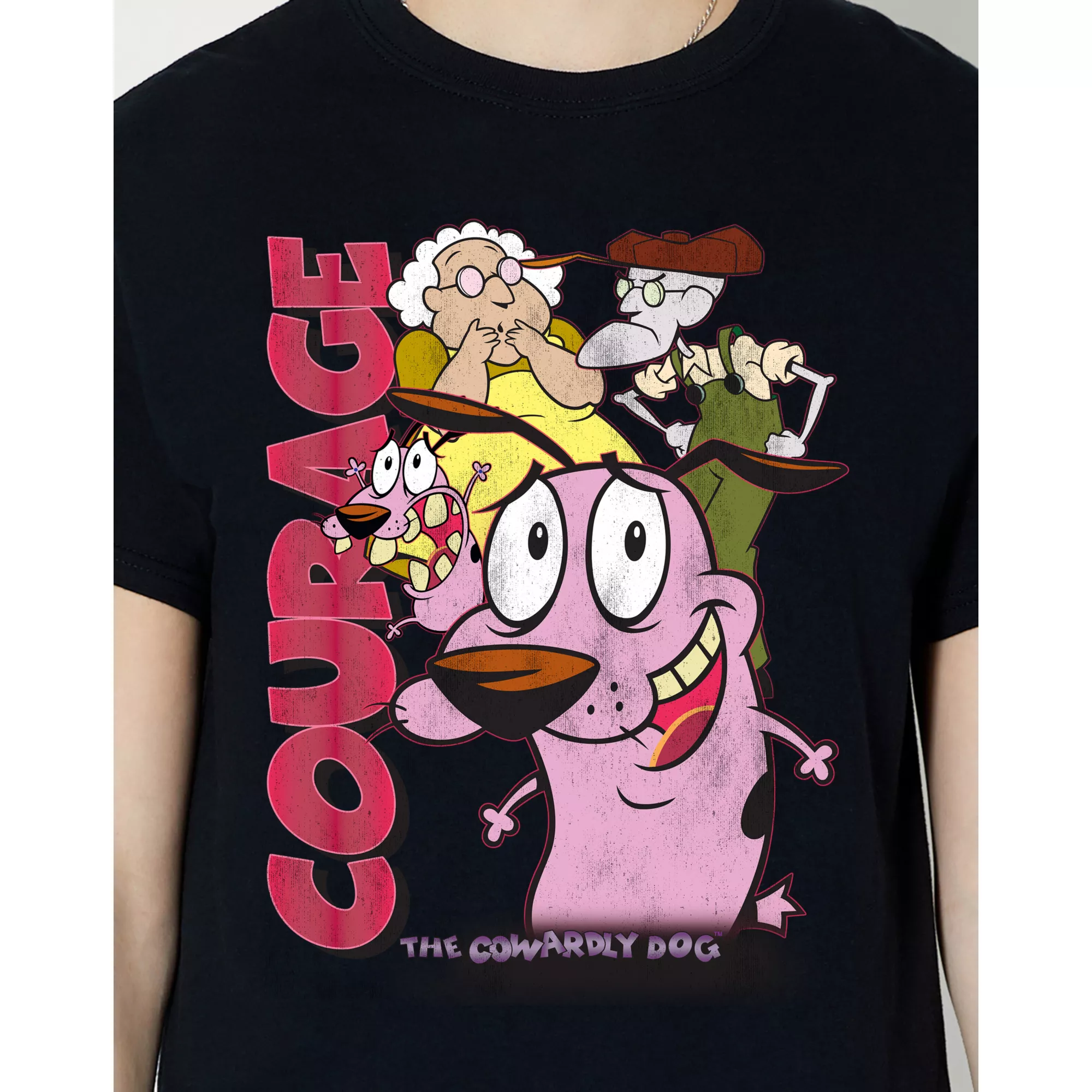 Courage the Cowardly Dog Bootleg T Shirt at Spencer's