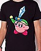 Kirby Mochi with Sword T Shirt