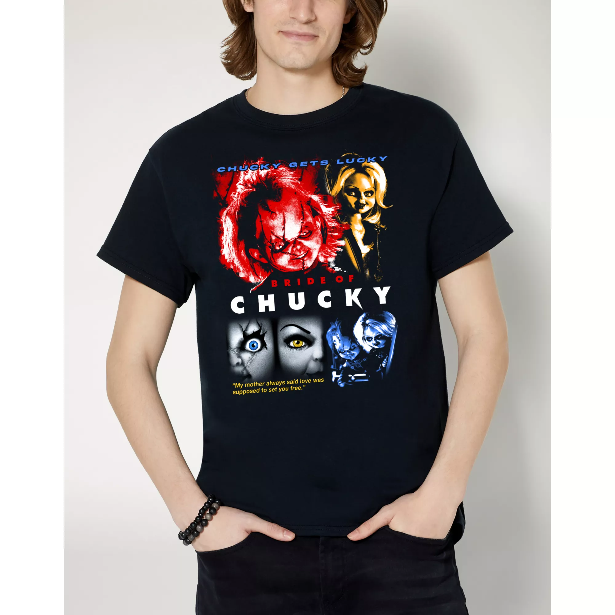 Chucky Gets Lucky T Shirt - Bride of Chucky at Spencer's