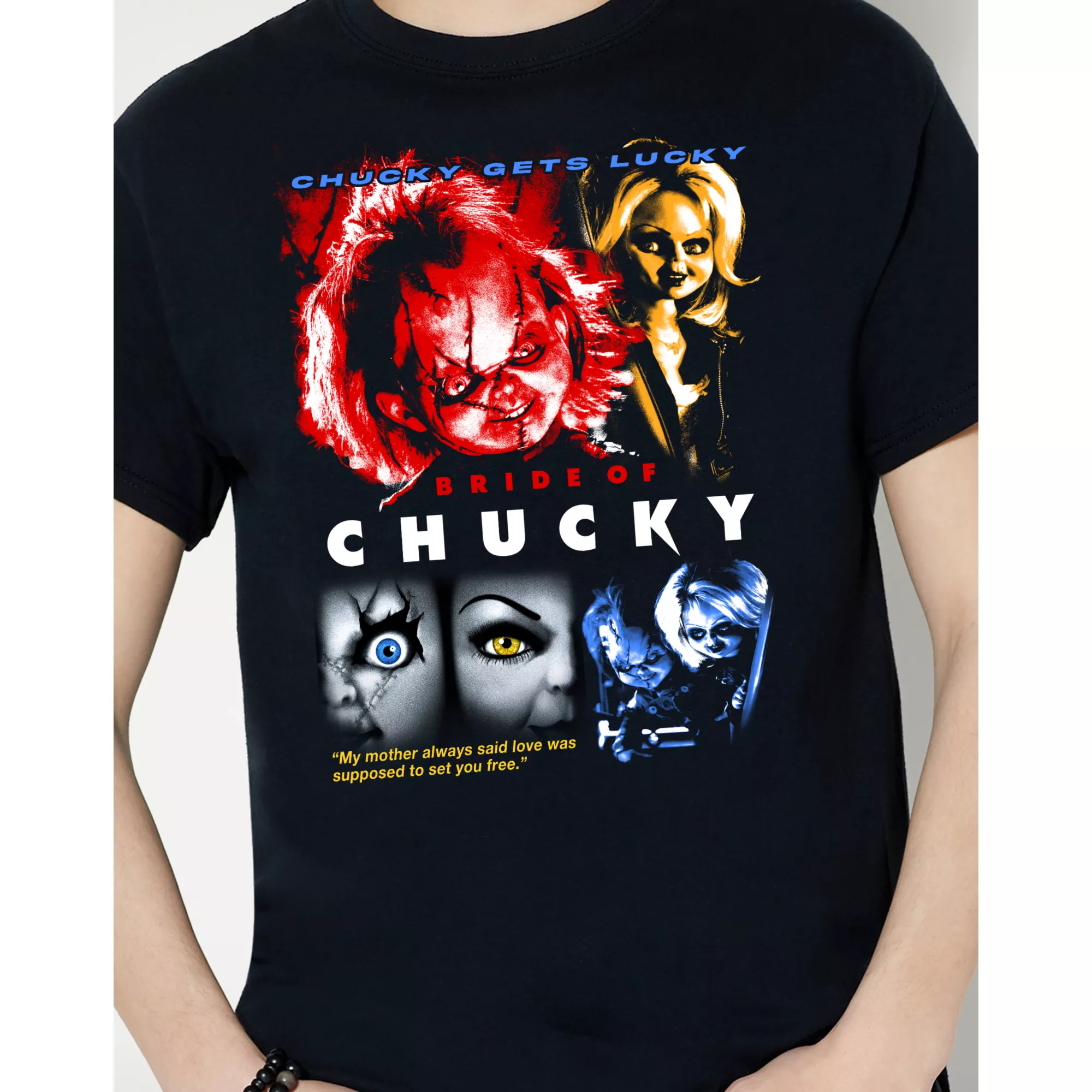 Chucky Gets Lucky T Shirt - Bride of Chucky at Spencer's