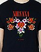 Nirvana In Utero Flower T Shirt