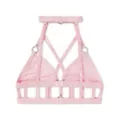 Pink Strappy Choker Bralette at Spencer's